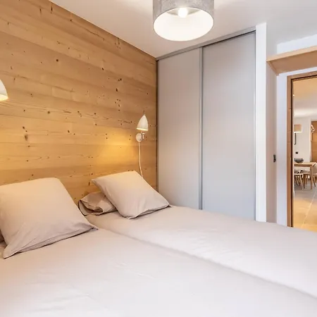 Contemporain 4p, 3 Chambres, 8 Pers, Spa, Fitness, Parking, Wifi - Fr-1-352-48 Διαμέρισμα